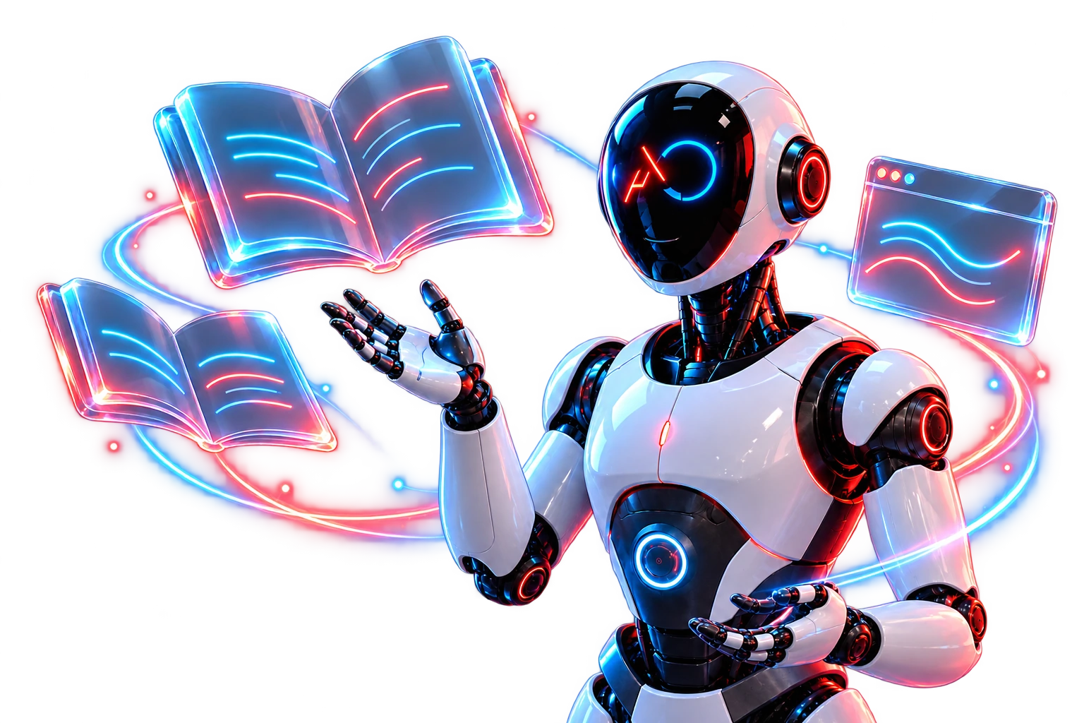 Le robot AminoDev présente une bibliothèque numérique en 3D