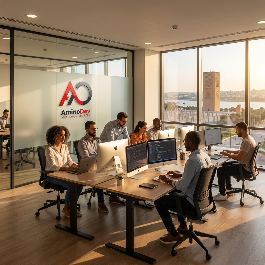 Création de site web au Maroc à petit prix : aminodev.com